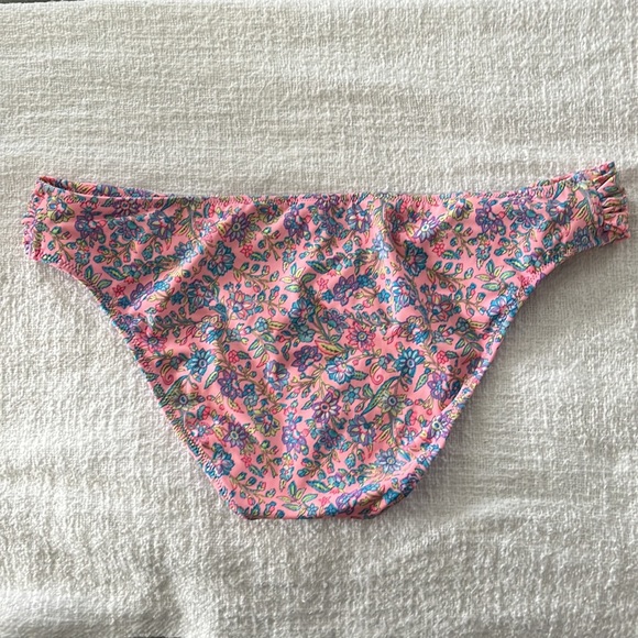 Victoria’s Secret Pink-Floral Bathing Suit Bottoms Size Large - Picture 2 of 3